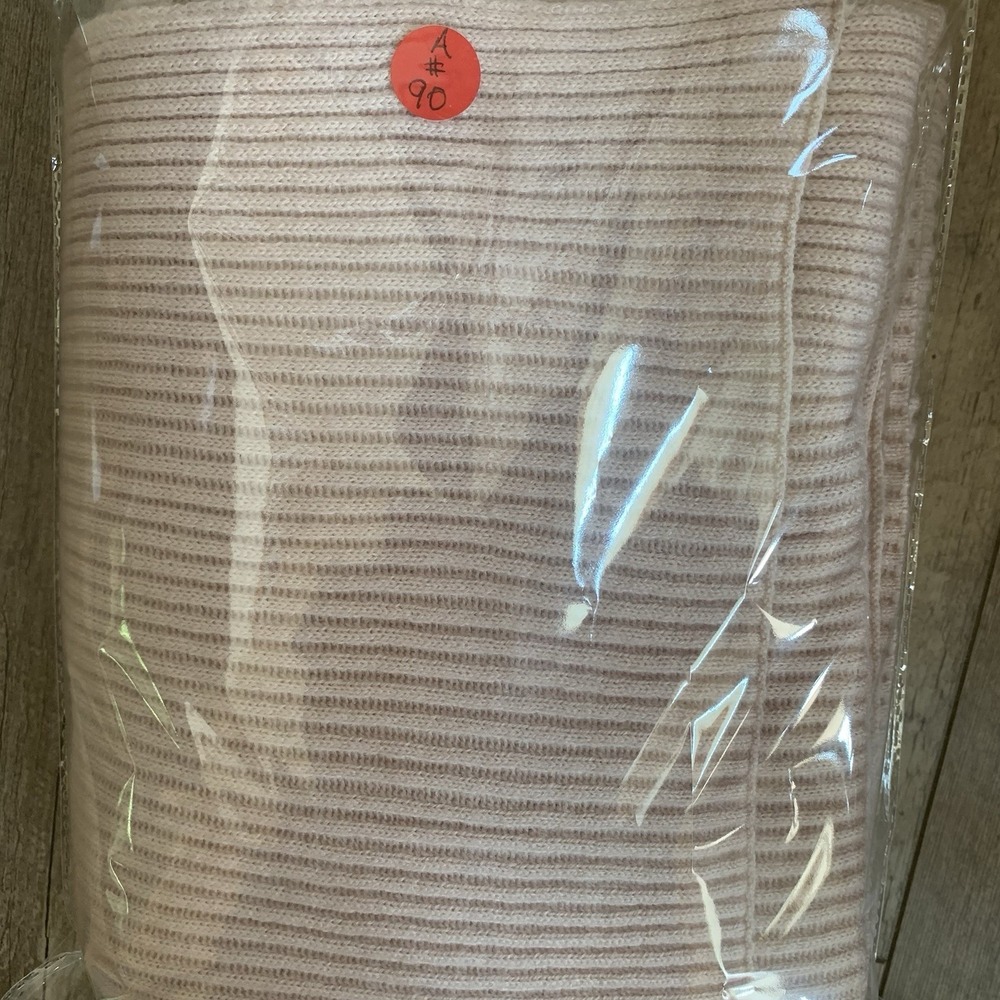 LOFT One Size Light Rose Pink Sweater‎ Long Open Front Cardigan Sweater Vest - Picture 16 of 16